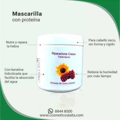 Mascarilla Con Proteína para porosidad Alta | by Dilino