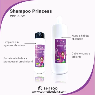 Shampoo con aloe Niña | By Laita Curly